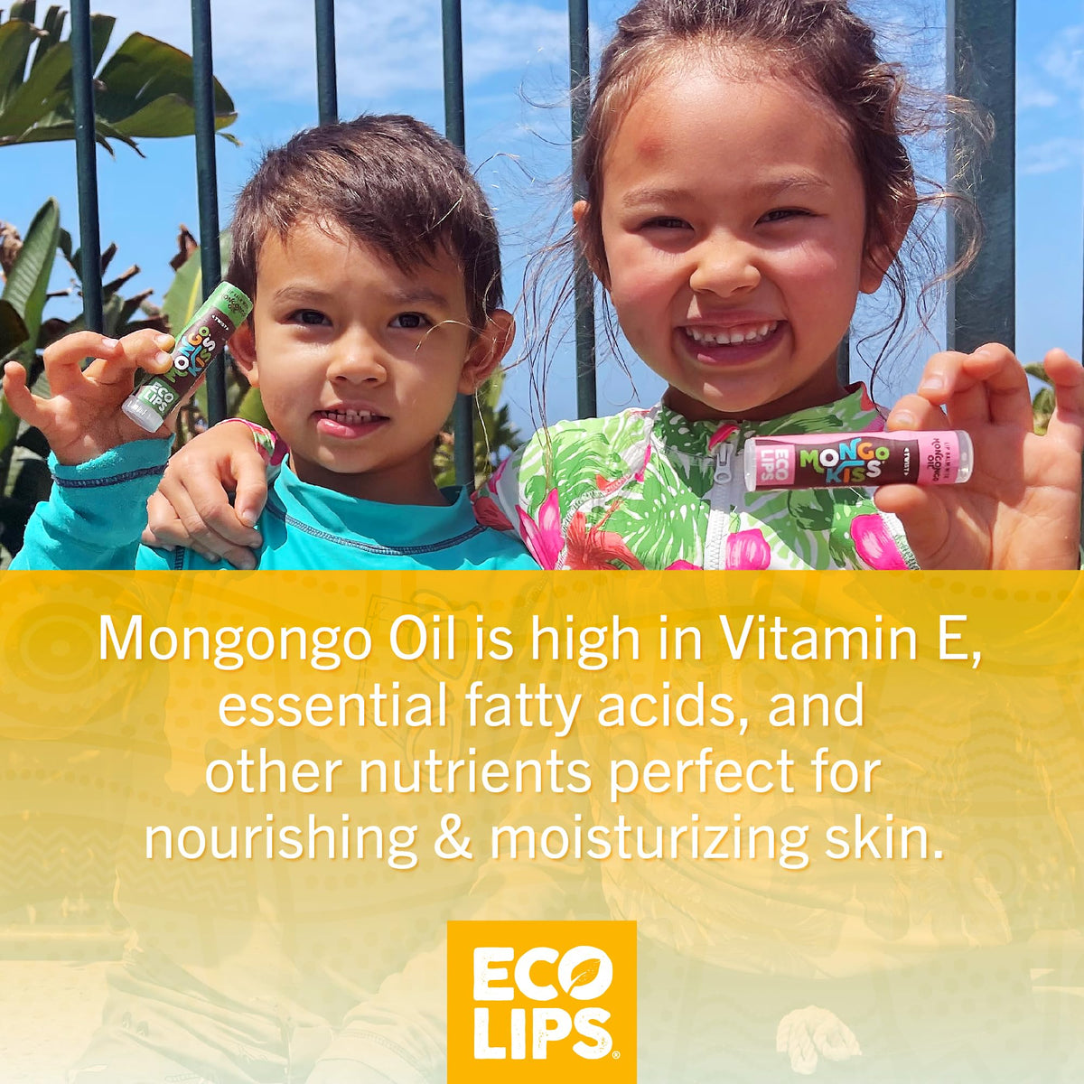 Eco Lips Mongo Kiss open gift box with eight tubes highlighting ready-to-gift convenience