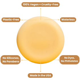 ECO ROOTS applying lotion bar on hand for fast hydration benefit