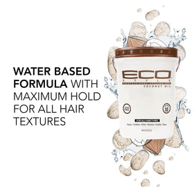 Eco Style open jar texture of gel highlighting smooth consistency