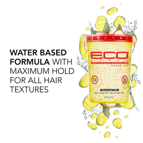 Eco Style gel close-up texture highlighting smooth, non-greasy shine