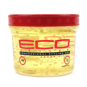 Eco Styler jar front view showing label and 12oz size with clear hold benefits