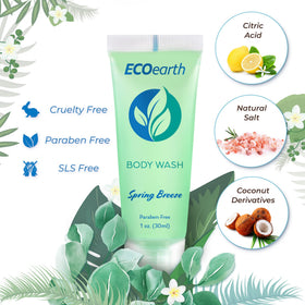 EcoEarth bottle cap close-up demonstrating leak-proof design for travel