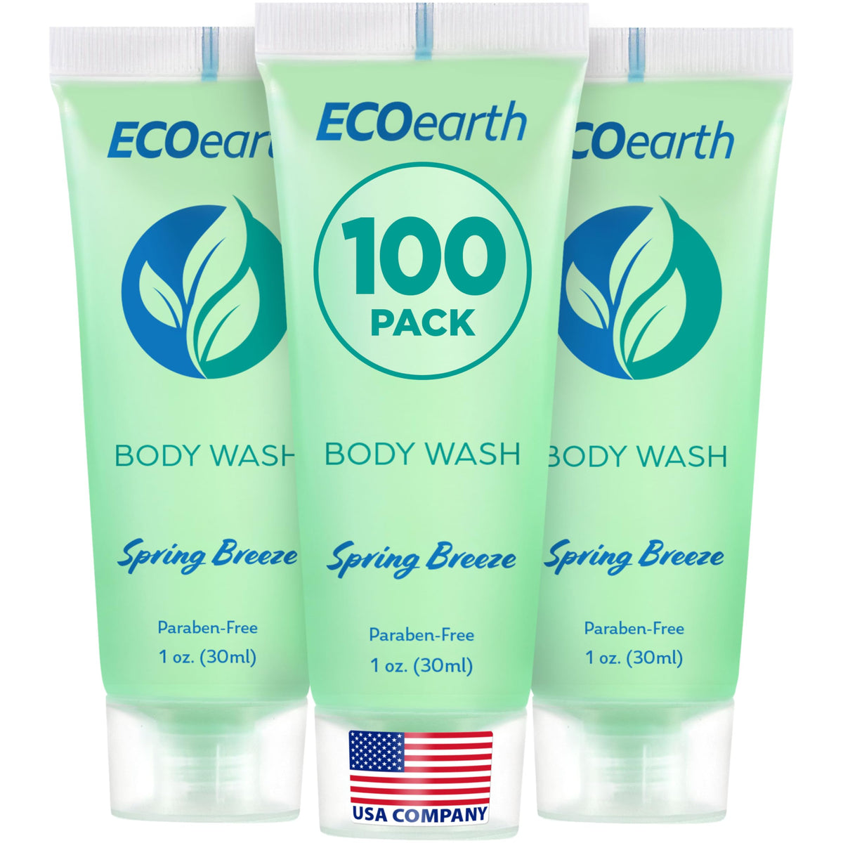 EcoEarth front packaging showing clean label and Spring Breeze scent benefit