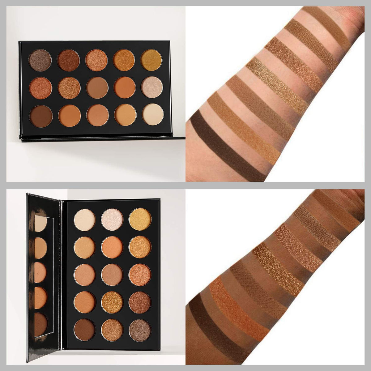 ecofavor DE'LANCI close-up of powder texture highlighting smooth blendability