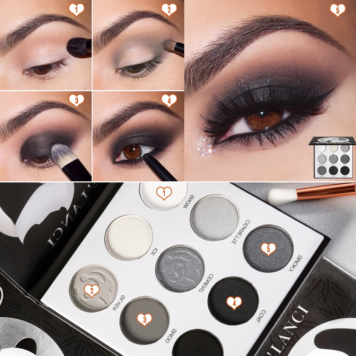 ecofavor matte texture close-up demonstrating smooth blendable finish