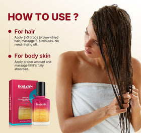 ECOLCHIPRO before and after dry ends showing improved smoothness