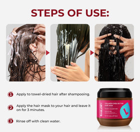 ECOLCHIPRO before and after hair shot showing smoother, shinier hair after use