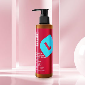 ECOLCHIPRO on bathroom shelf lifestyle shot indicating daily routine convenience