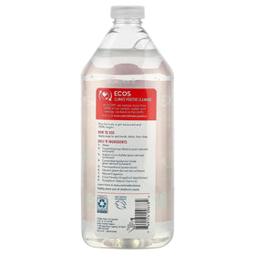 Earth Friendly Products ECOS pouring refill into dispenser to reduce waste