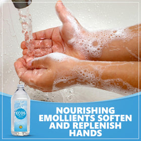 ECOS being poured into a dispenser for cost and waste savings
