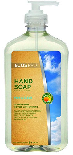 ECOS PRO front packaging showing label and benefits for gentle cleaning