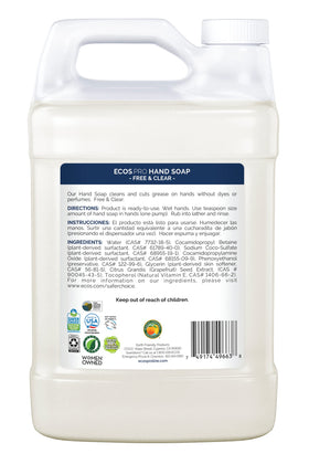 ECOS PRO gallon in kitchen setting showing home refill and waste reduction