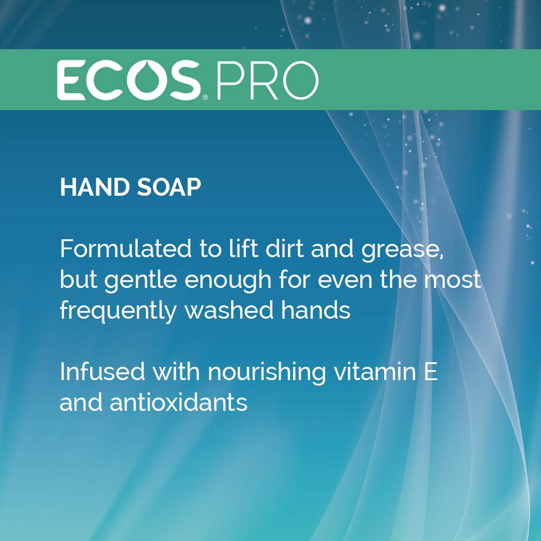 ECOS PRO lather on hands from dispenser showing effective gentle cleansing