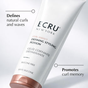 Ecru New York ingredients label close-up highlighting gentle formulation