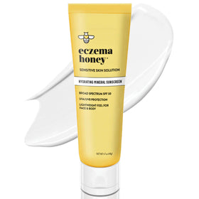 Eczema Honey front packaging showing SPF 30 and soothing benefits