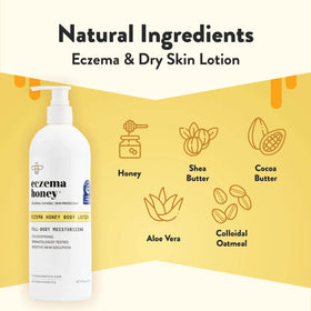 ECZEMA HONEY creamy texture close-up showing smooth moisturizing action
