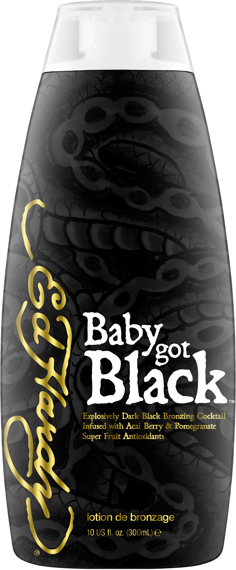 Ed Hardy front packaging showing bottle and bold bronzer result