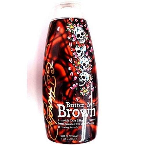Ed Hardy Butter Me Brown creamy texture close-up demonstrating smooth spreadability and hydration