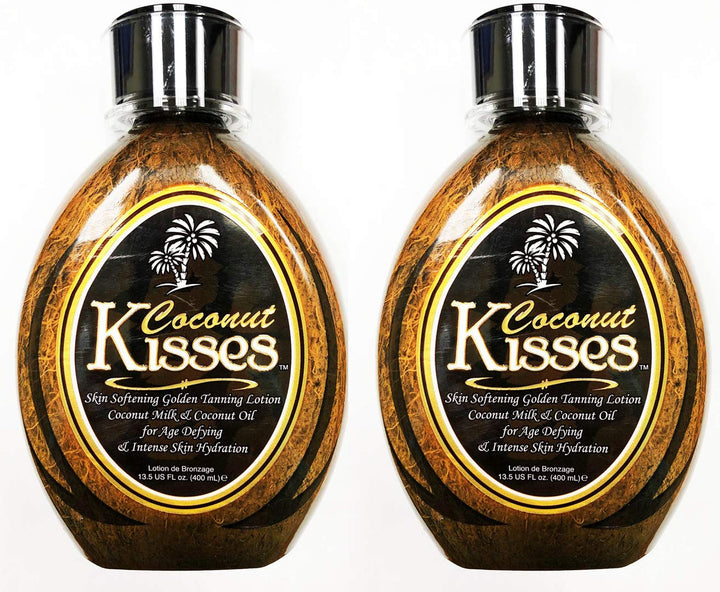 ED HARDY Coconut Kisses front bottle showing label and volume, highlights moisturizing benefits