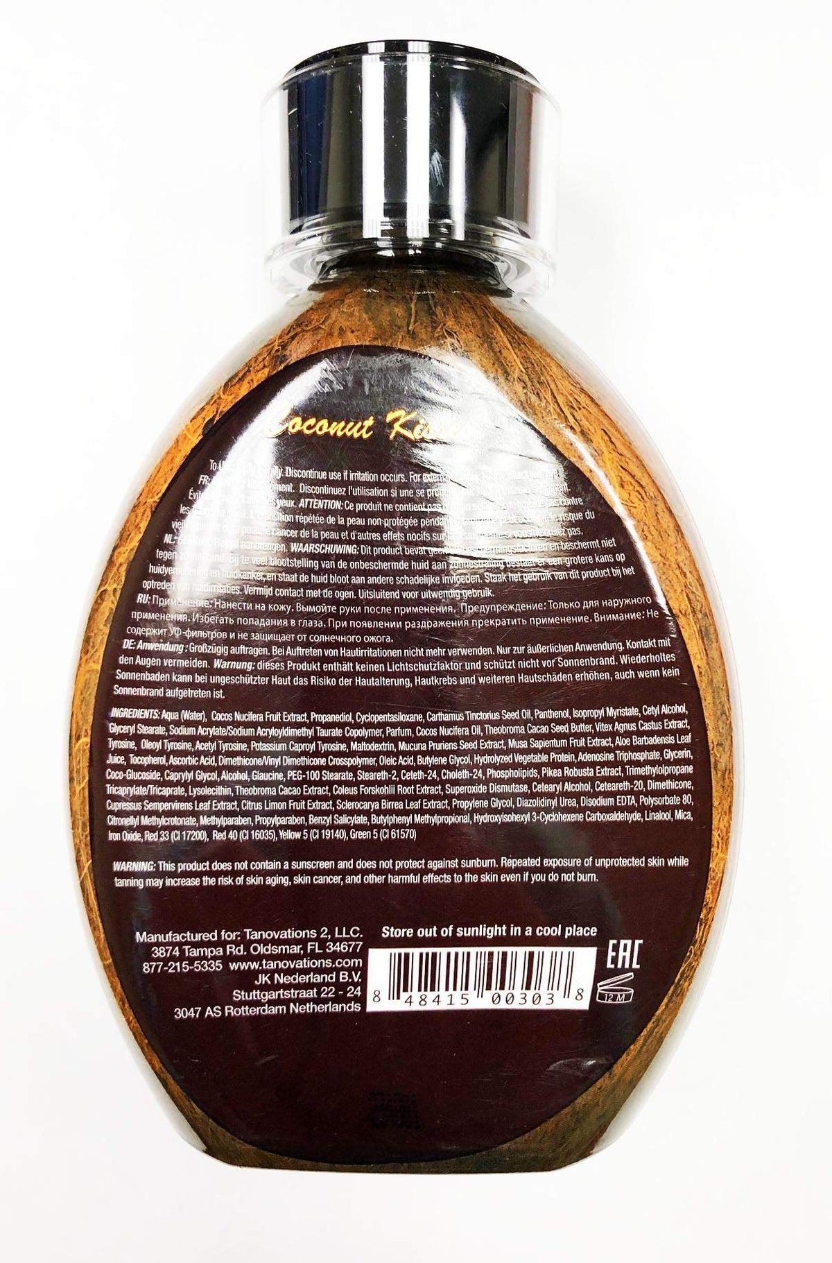 ED HARDY Coconut Kisses creamy lotion texture close-up showing rich hydration and smooth spread