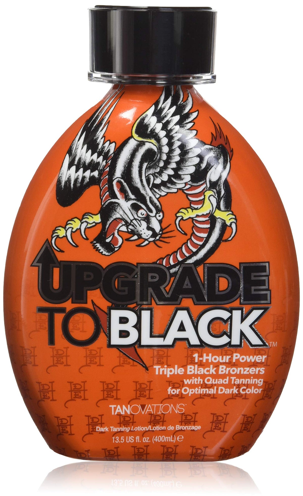 Ed Hardy front packaging showing bottle and label for bold bronzing