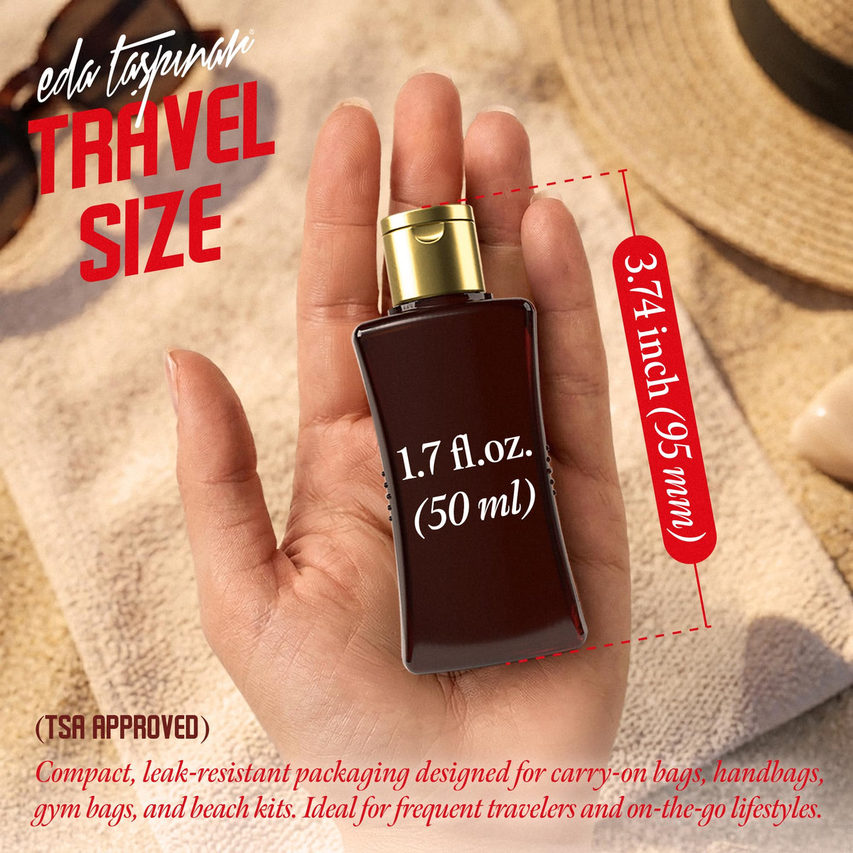 Eda Taşpınar close-up oil texture droplet highlighting lightweight sheen