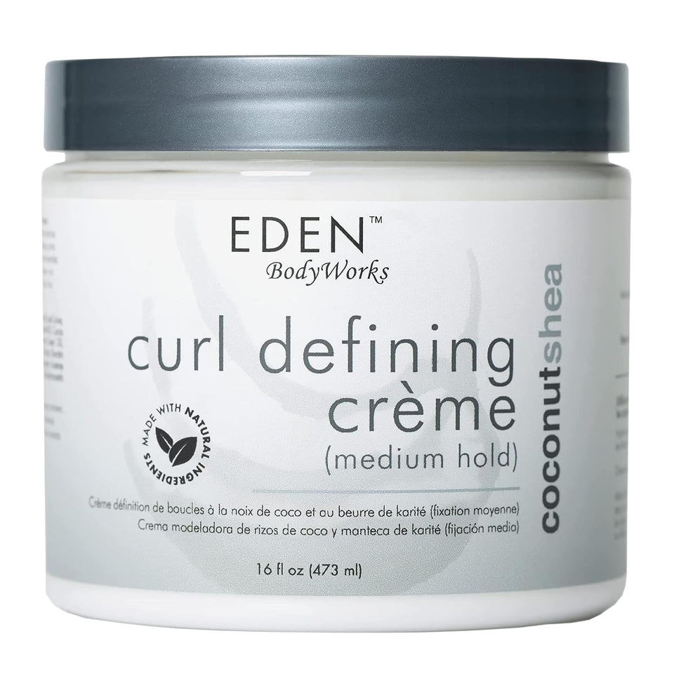 EDEN BodyWorks front view of 16 oz jar showing product label and size for easy selection