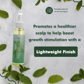 EDEN BodyWorks oil drop texture demonstrating lightweight absorption