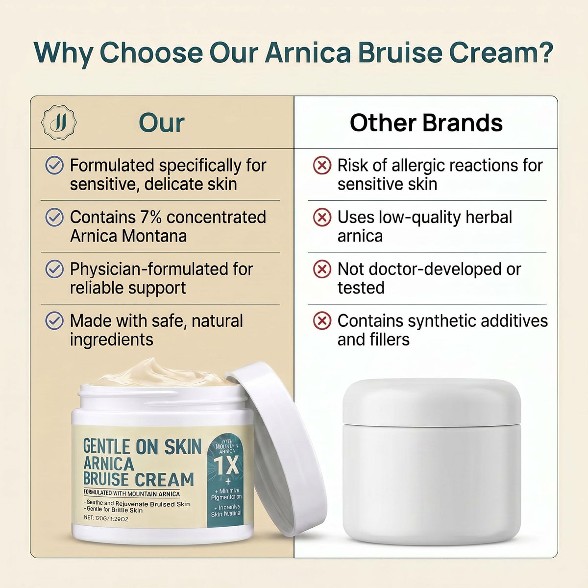 EdenEdges cream texture close-up demonstrating quick absorption