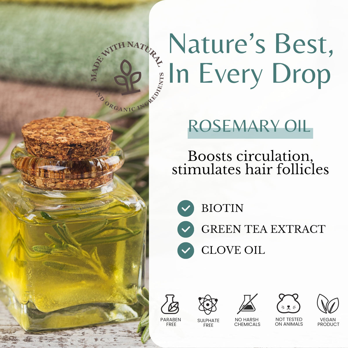 Edenika Botanicals conditioner creamy texture demonstrating hydration