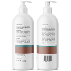 Edenika Botanicals bottle on bathroom shelf in natural light for daily routine