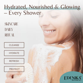 EDENIKA BOTANICALS two-pack comparison showing travel and home convenience