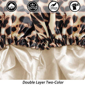 Edoneery bonnet size comparison in hand showing generous fit for styles
