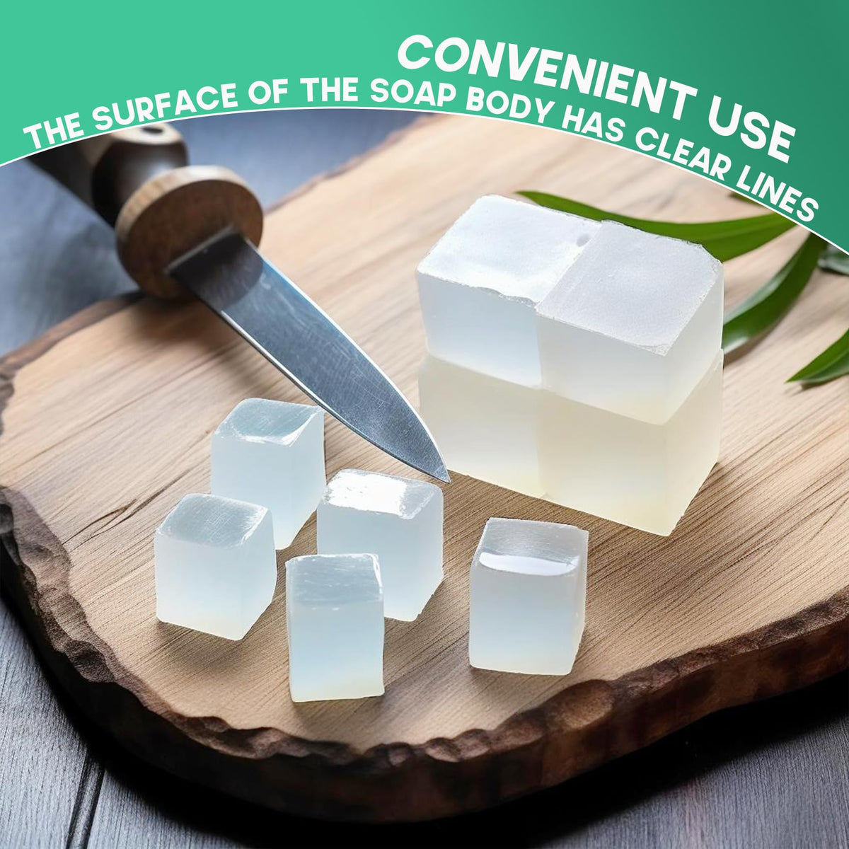 EDSRDRUS melting soap base in a glass bowl for smooth, controllable pouring