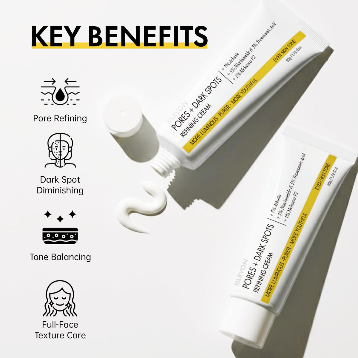 EELHOE cream on hand application showing easy absorption benefit
