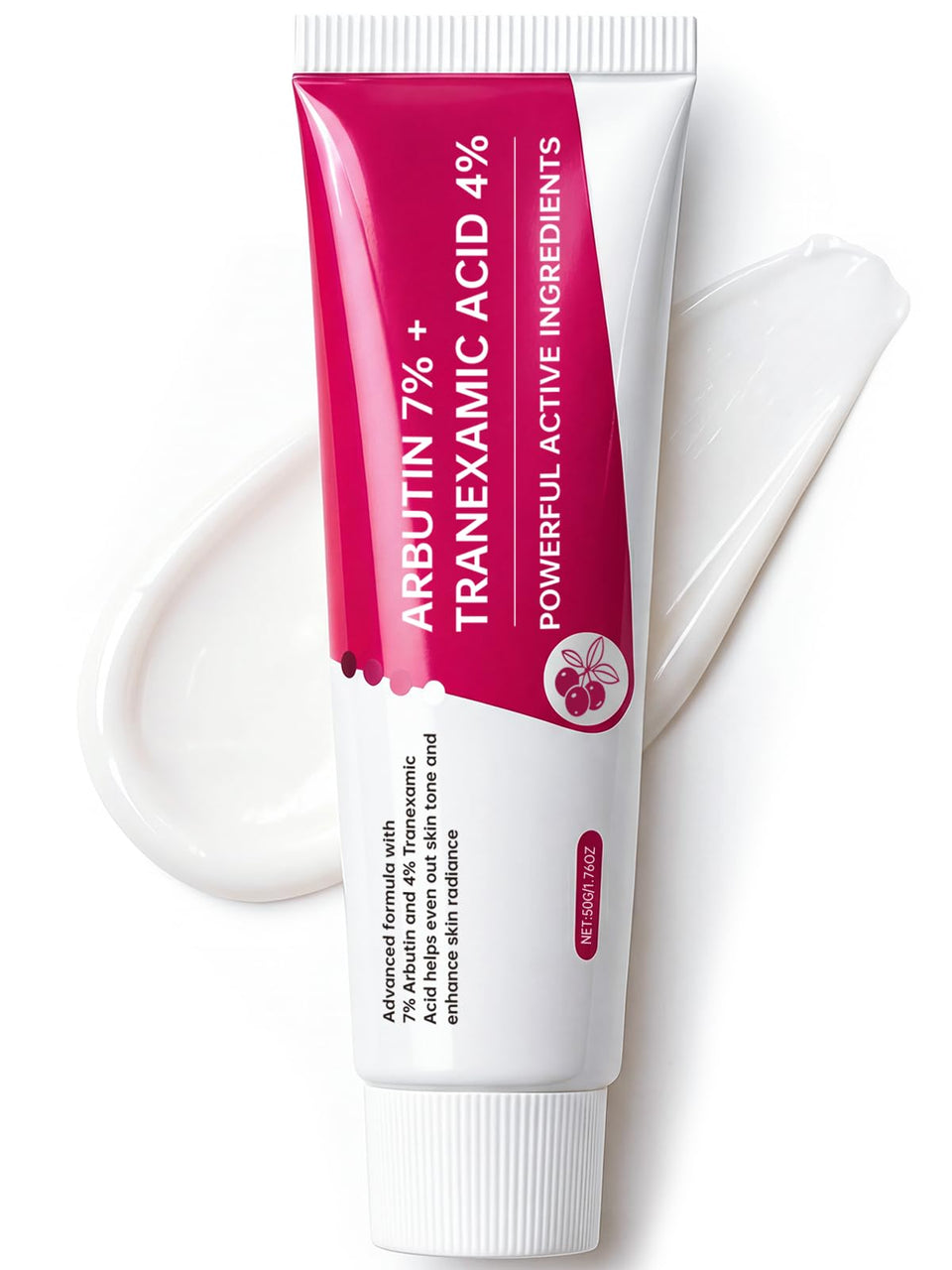 EELHOE jar front packaging shows product and usable brightening benefits