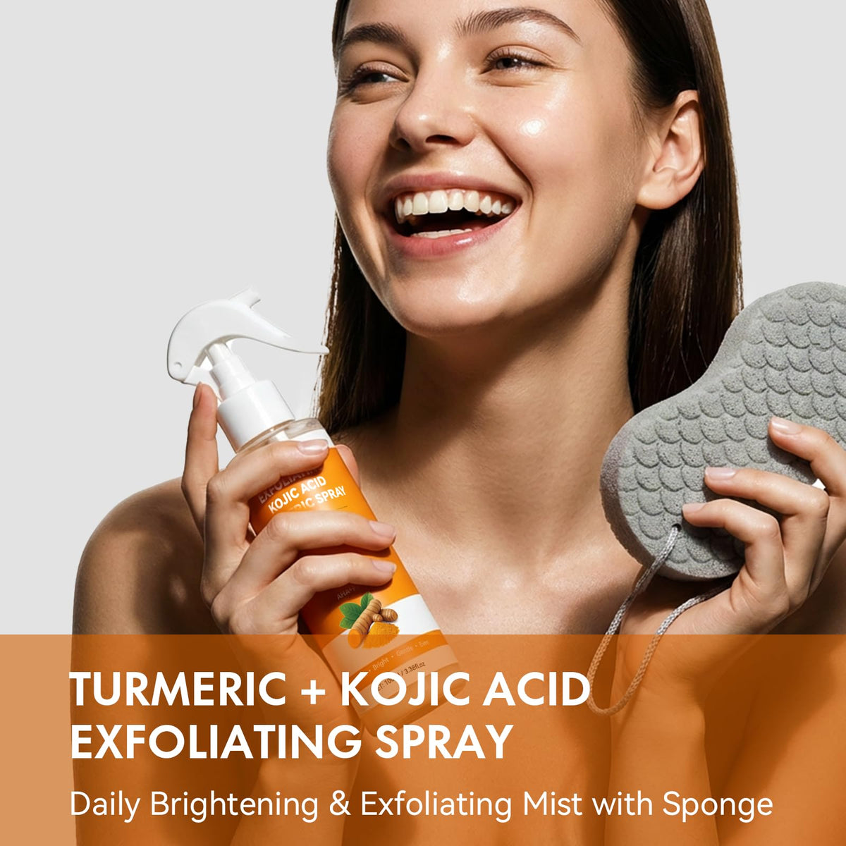 EELHOE spray mist on skin demonstrating even application benefit