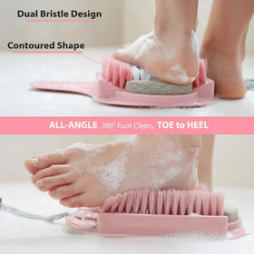 Efforest detailed bristles shot demonstrating thorough toe-to-heel cleaning