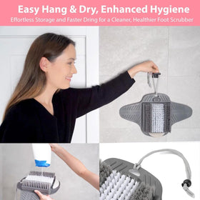 Efforest built-in hook for hanging and quick drying after shower