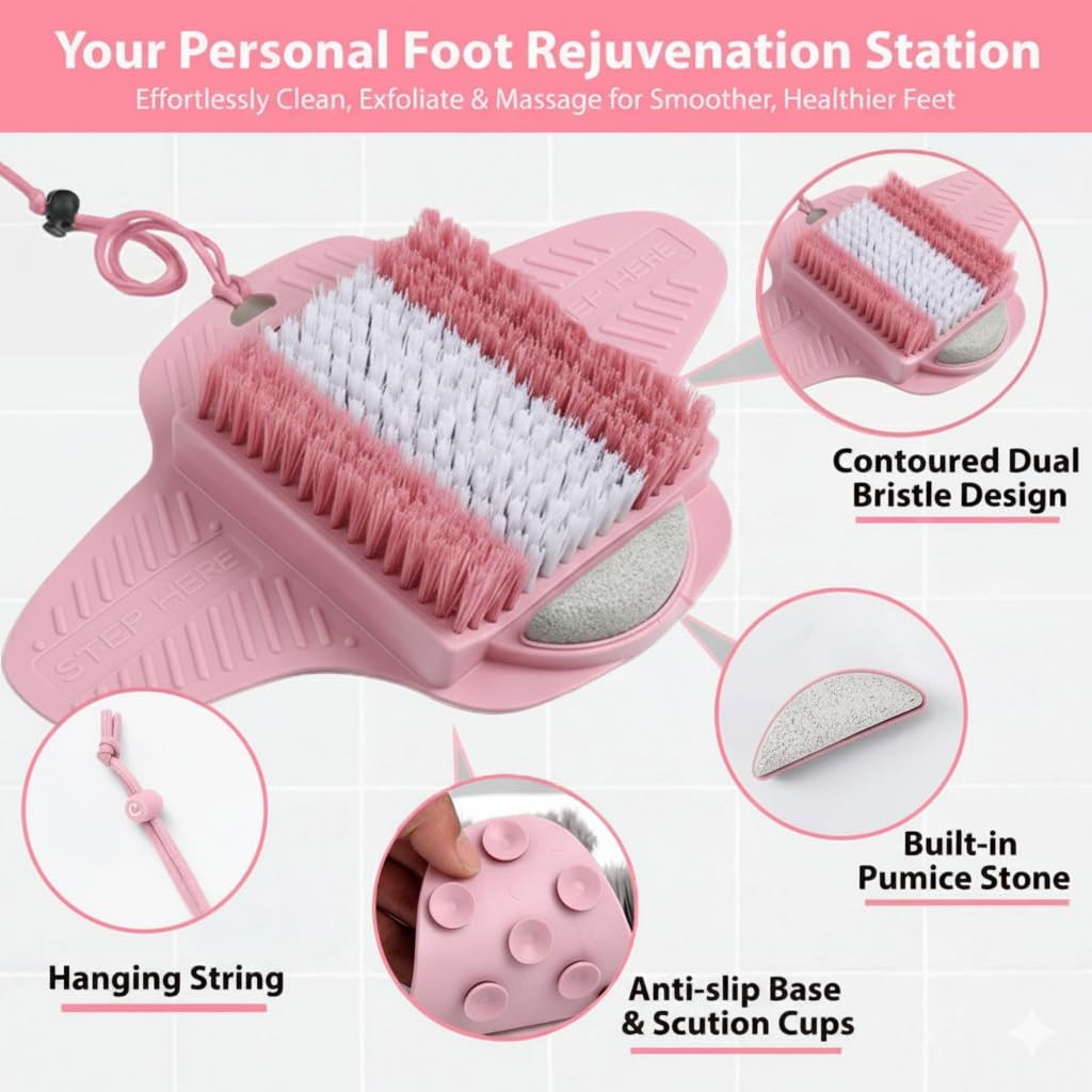 Efforest close-up of pumice stone texture for targeted callus removal benefit