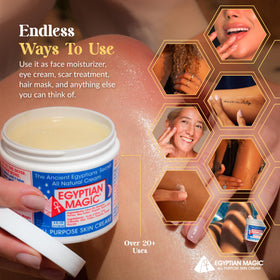 Egyptian Magic applied to healed tattoo to maintain color and skin suppleness