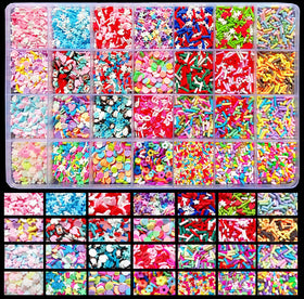EHOPE front packaging showing mixed polymer clay slices and vibrant styles for crafts