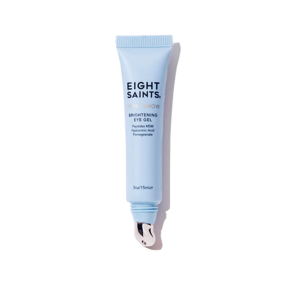 Eight Saints front packaging showing product and benefits