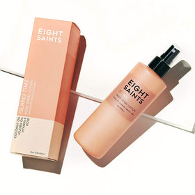 Eight Saints pump spray close-up demonstrating easy application benefit