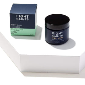 Eight Saints gel texture close-up demonstrating smooth hydration and quick absorption
