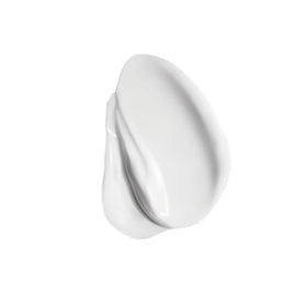 Eight Saints cream on fingertip demonstrating easy application and non-greasy feel benefit