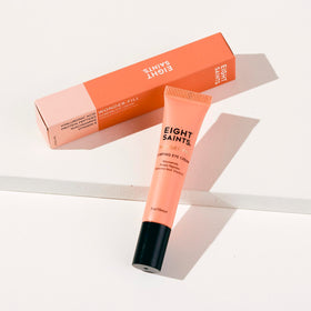 Eight Saints cream texture in jar highlighting smooth, fast-absorbing formula benefit