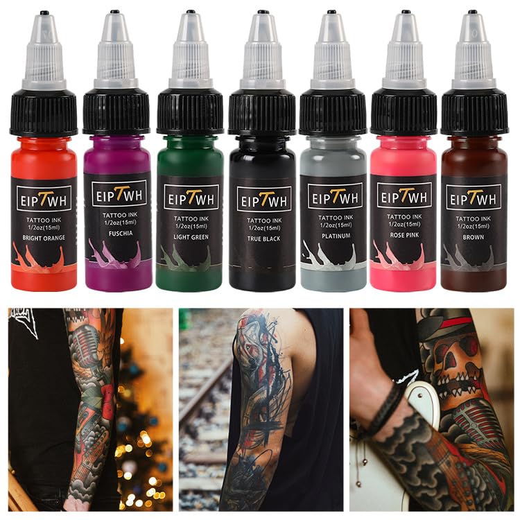 EIPTWH artist setup with inks in use conveying professional workflow benefits