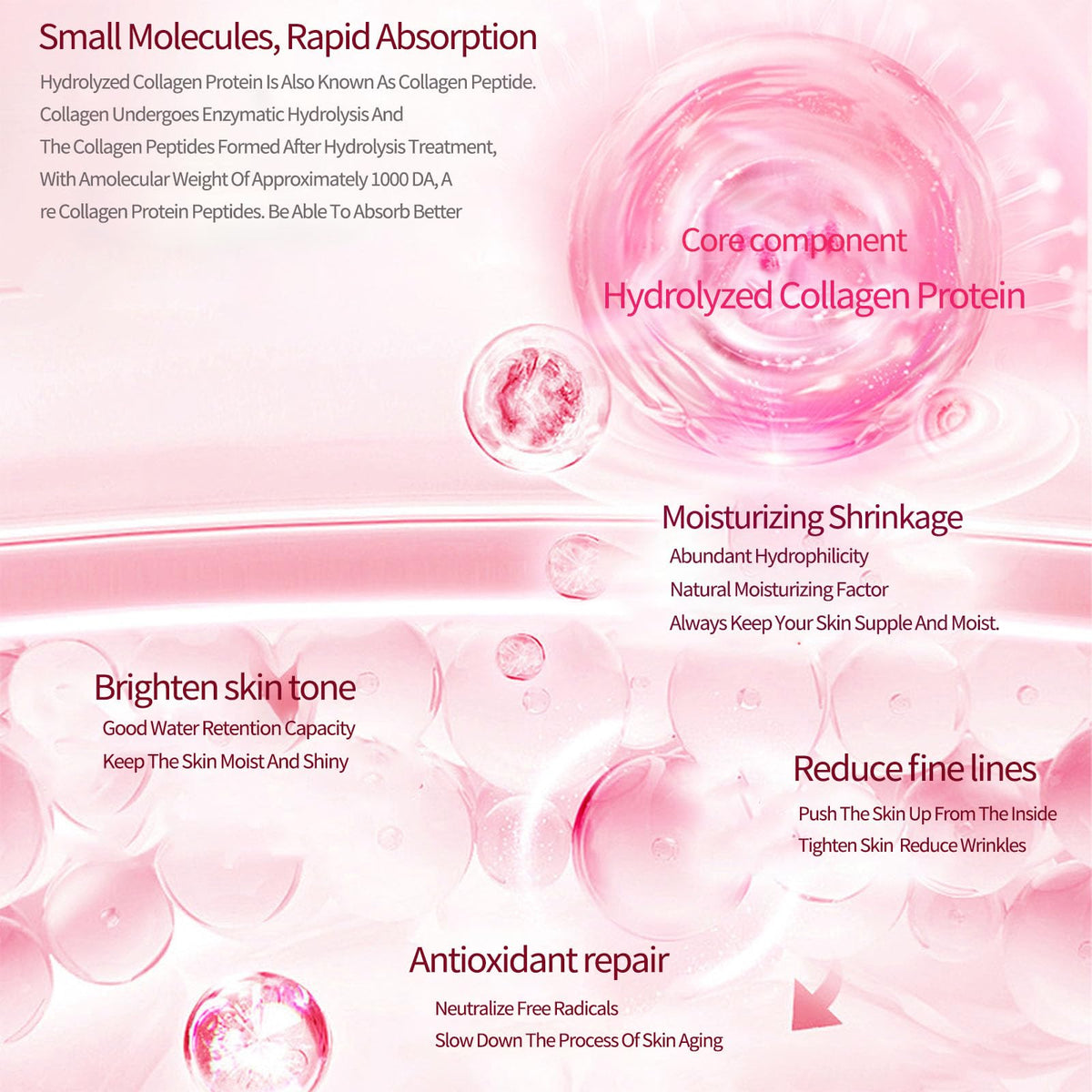 EJVIONPI pouring essence to show lightweight serum and hydration boost