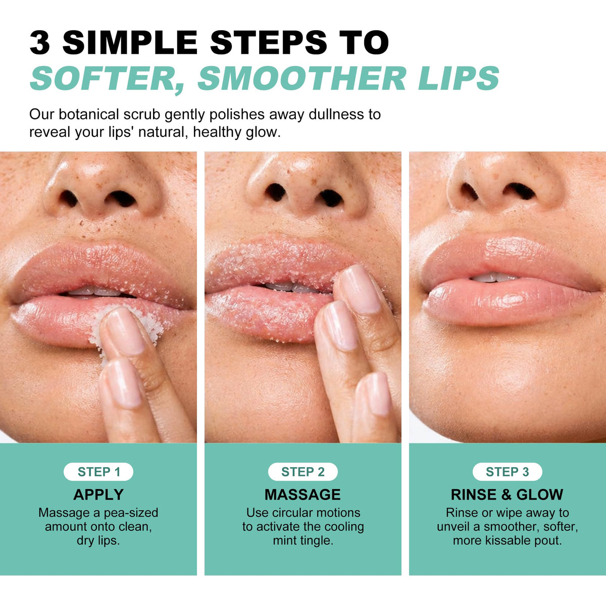 EJW lifestyle spa scene suggesting calming at-home lip treatment